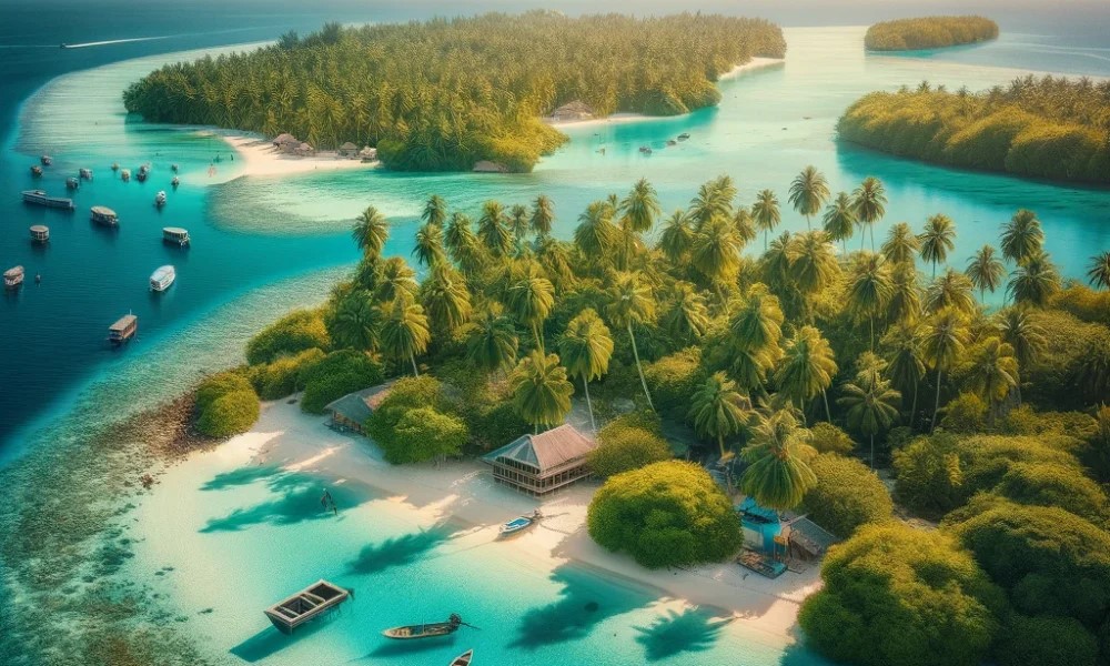लक्षद्वीप क्यों प्रसिद्ध है?हरे-भरे द्वीपों के लिए प्रसिद्ध है