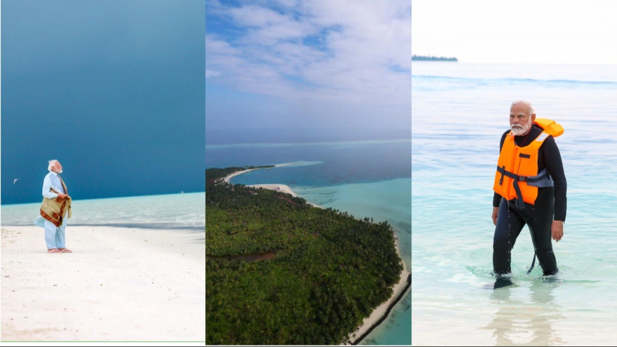 लक्षद्वीप क्यों प्रसिद्ध है?हरे-भरे द्वीपों के लिए प्रसिद्ध है