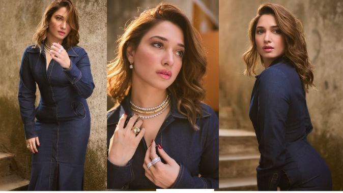 Tamannaah Bhatia Nude: तमन्ना भाटिया का शानदार वन पिस लुक